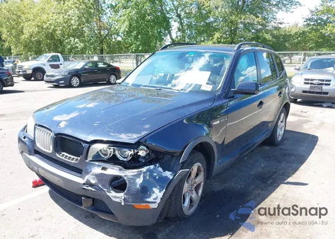 2007 BMW X3 3.0Si из США, поврежденный, VIN WBXPC93427WF02028